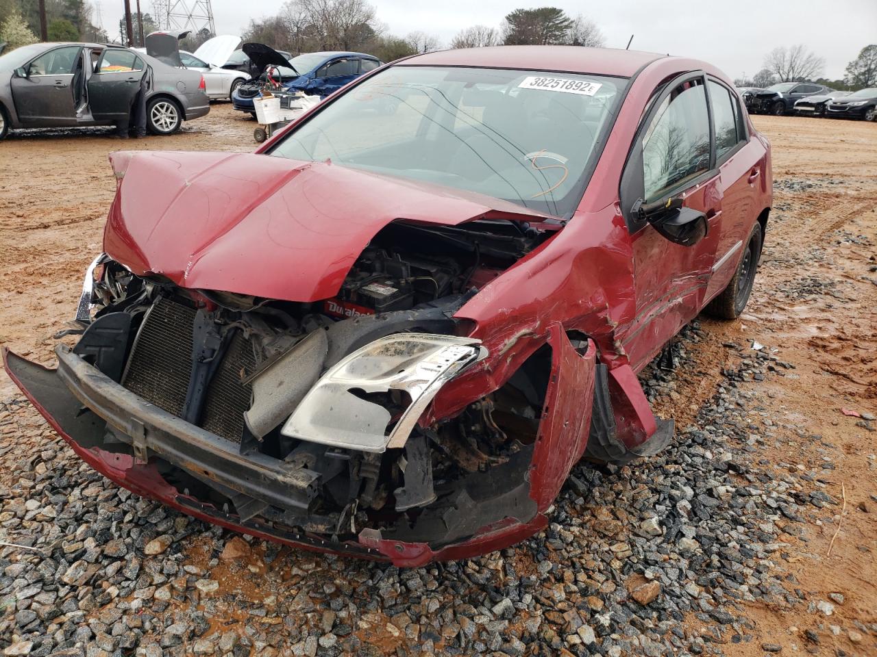 Photo 2 from auction – 2012 NISSAN SENTRA 2.0 with VIN 3N1AB6AP4CL669931