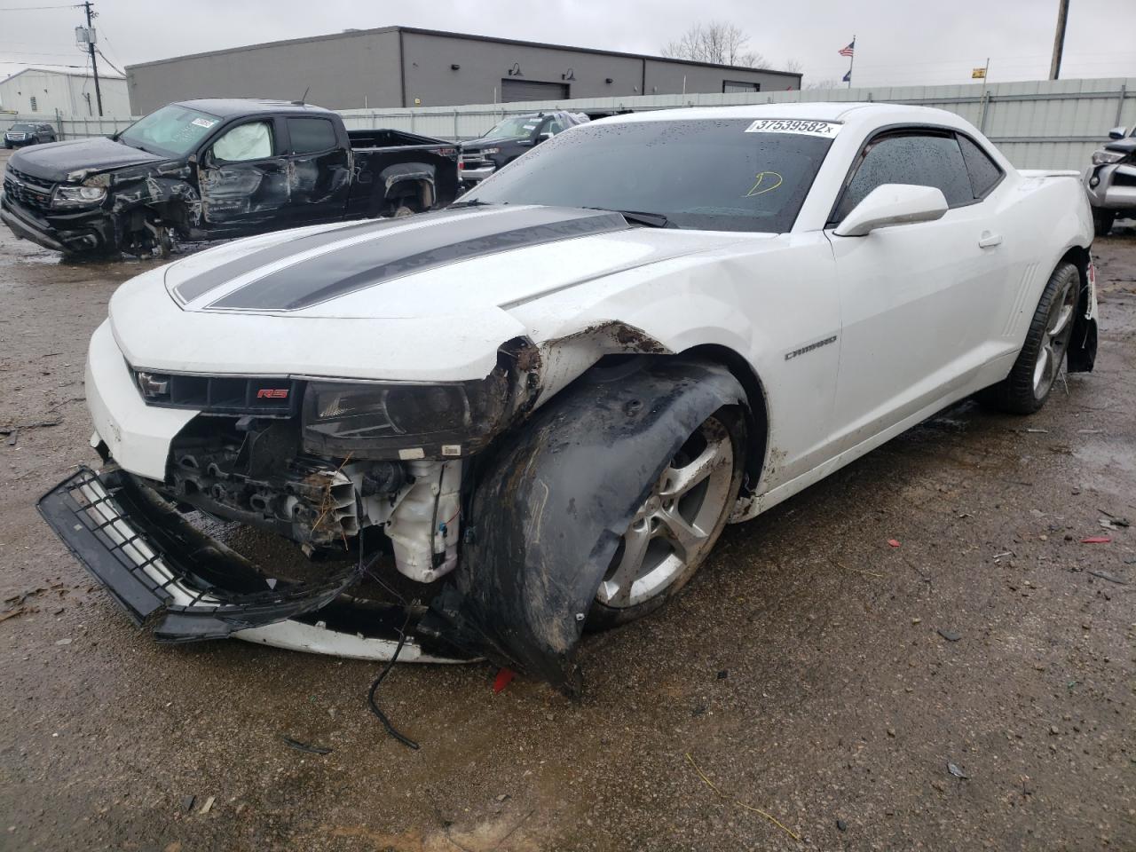 Photo 2 from auction – 2015 CHEVROLET CAMARO LT with VIN 2G1FD1E35F9222872