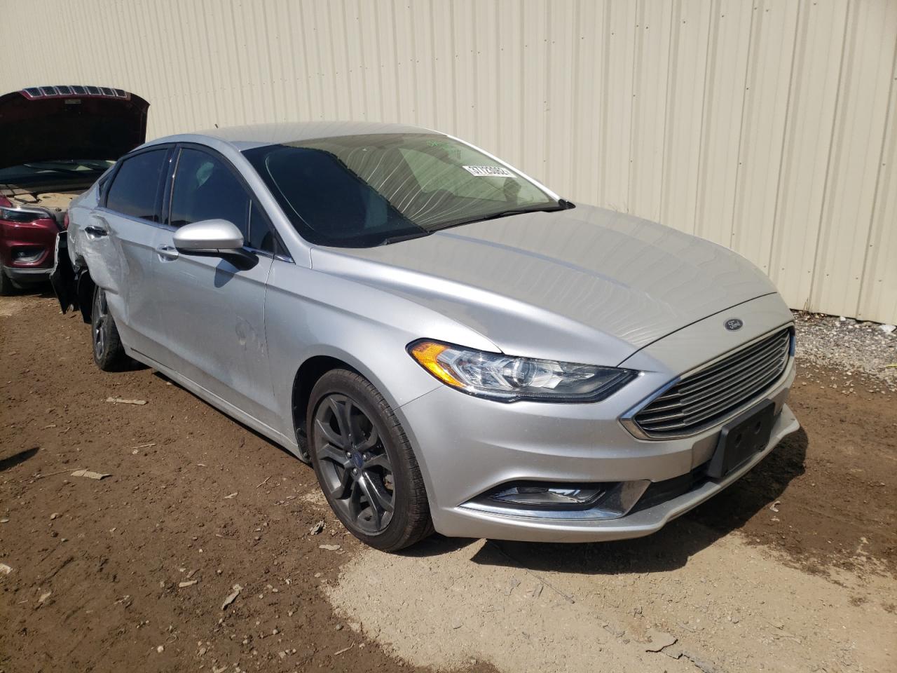 Photo 1 from auction – 2018 FORD FUSION SE with VIN 3FA6P0H91JR114802