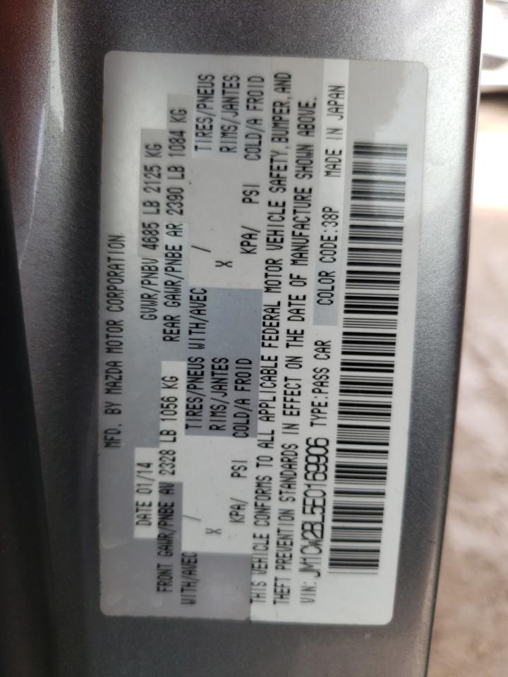 Photo 10 from auction – 2014 MAZDA 5 SPORT with VIN JM1CW2BL5E0169906