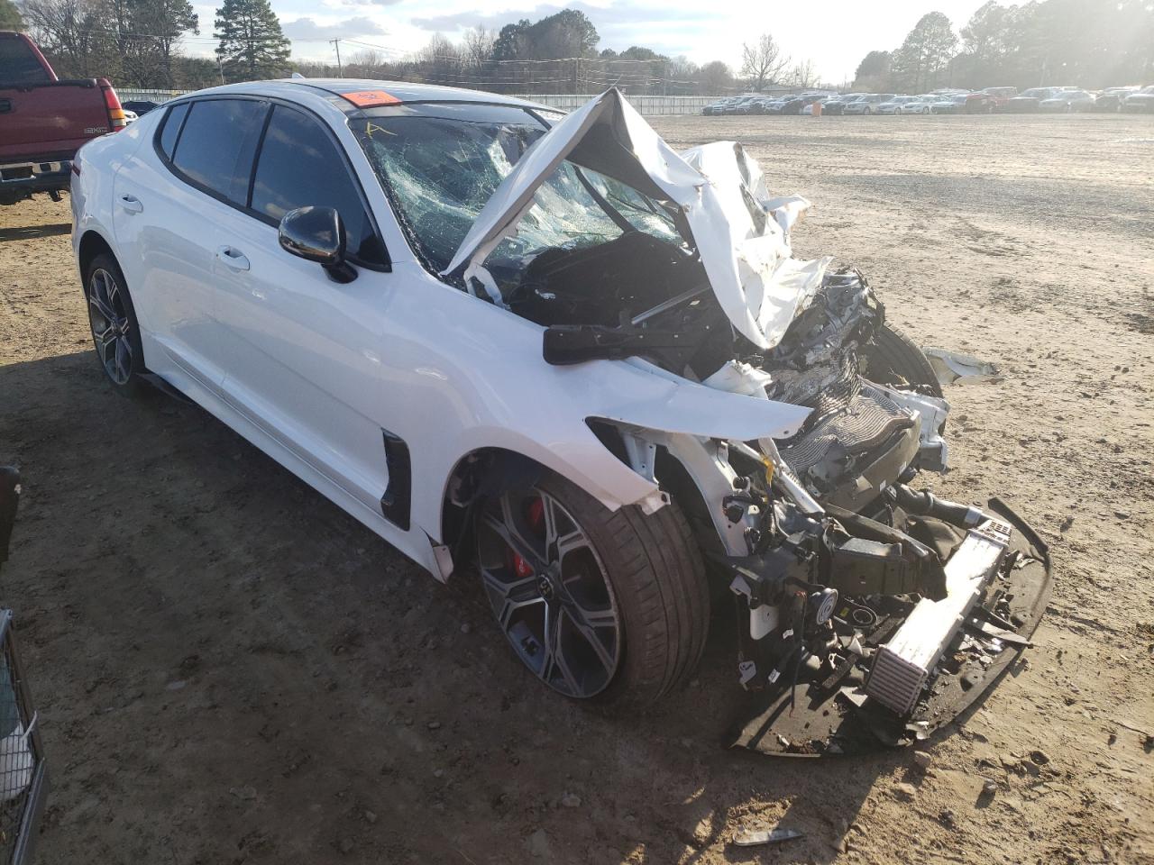 KIA STINGER GT 2021 with VIN KNAE55LC6M6091530 - Photo from auction