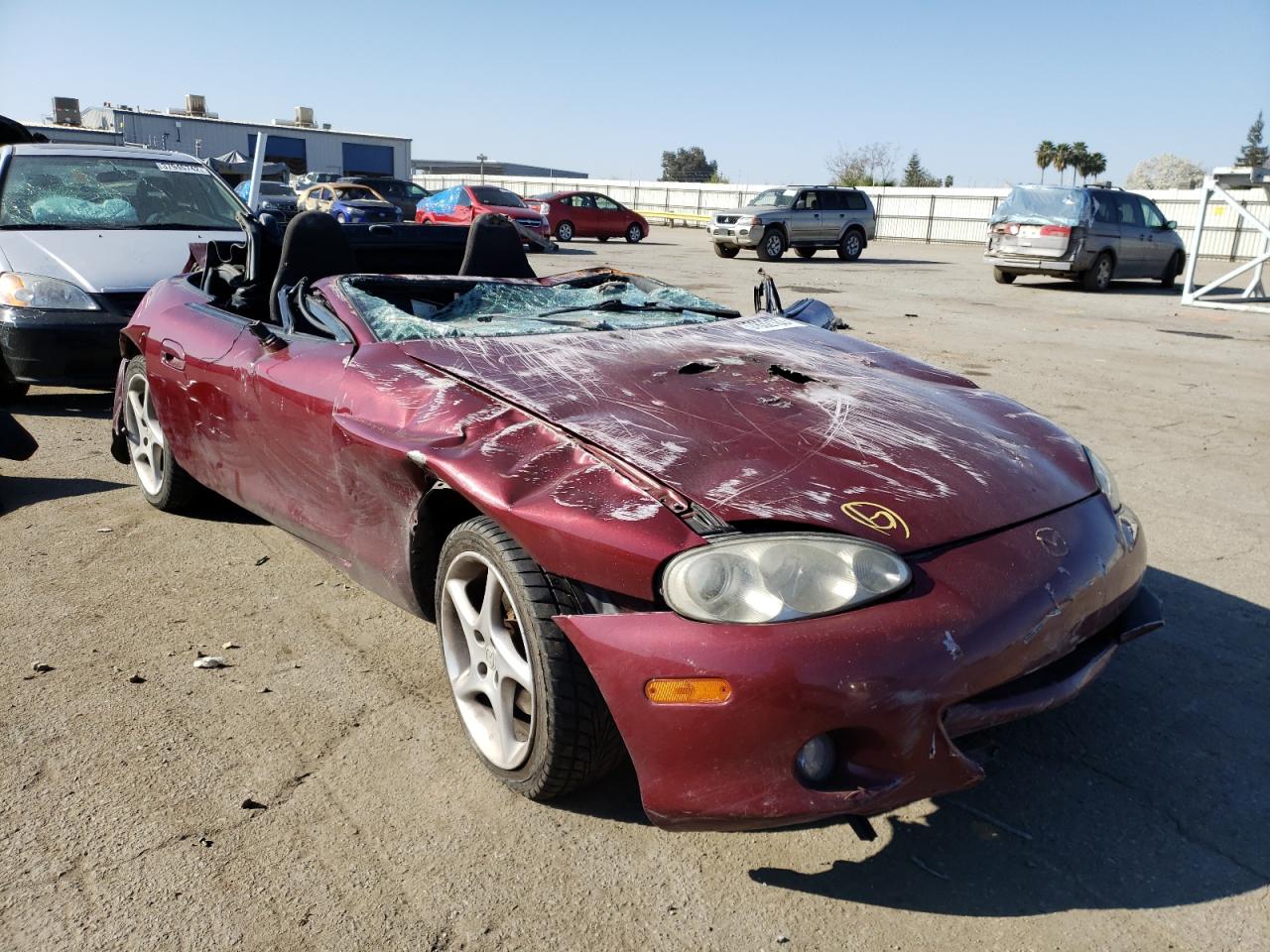 MAZDA MX-5 MIATA 2003 with VIN JM1NB353630311196 - Photo from auction