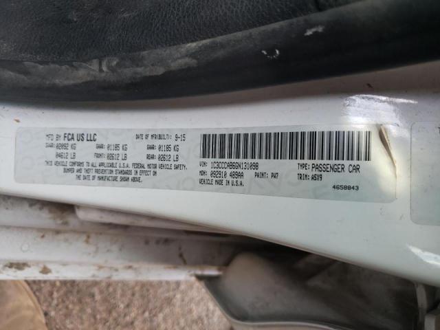 Photo 10 from auction – 2016 CHRYSLER 200 LIMITE with VIN 1C3CCCAB6GN131098