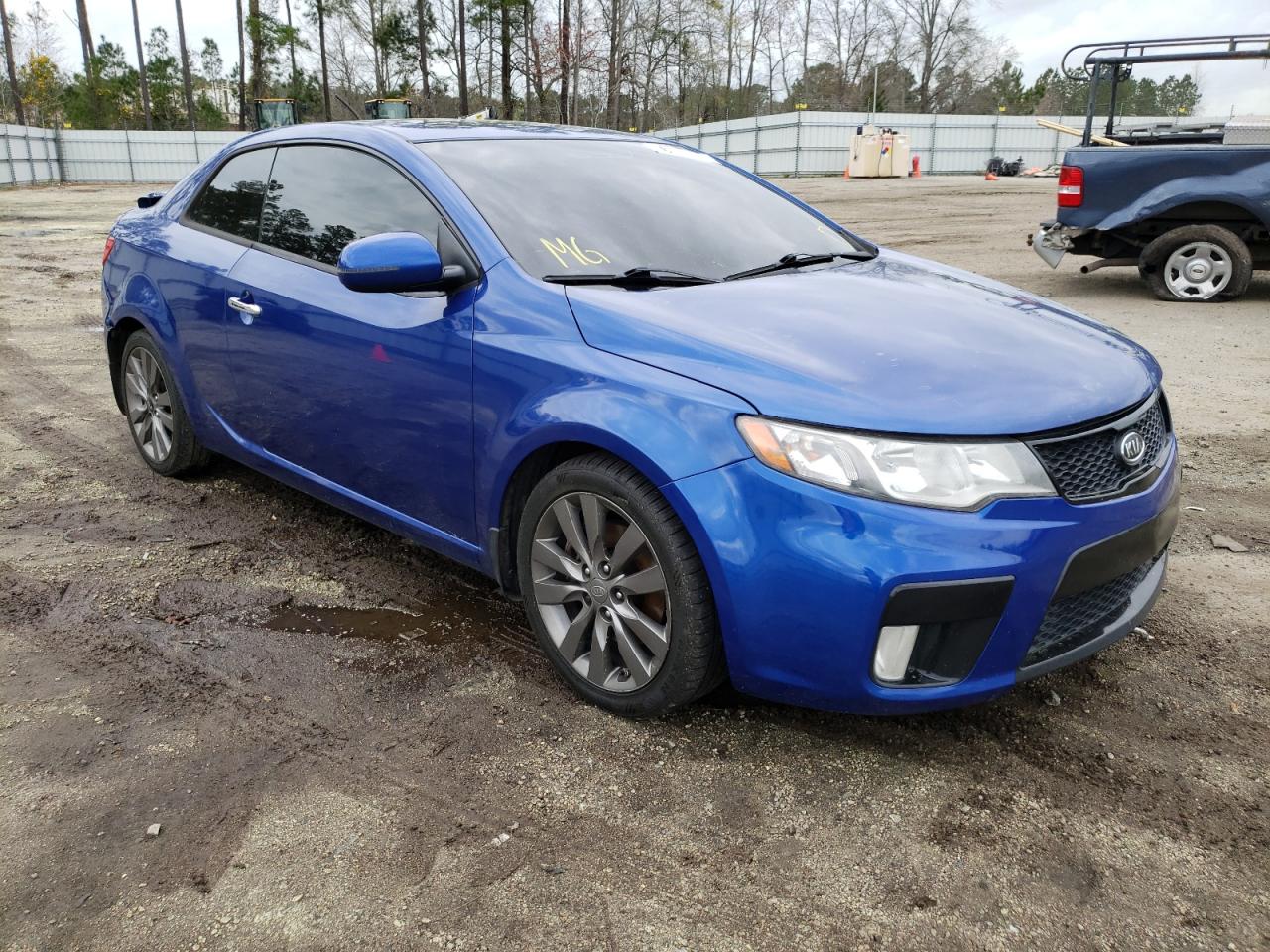 KIA FORTE SX 2013 with VIN KNAFW6A30D5685661 - Photo from auction