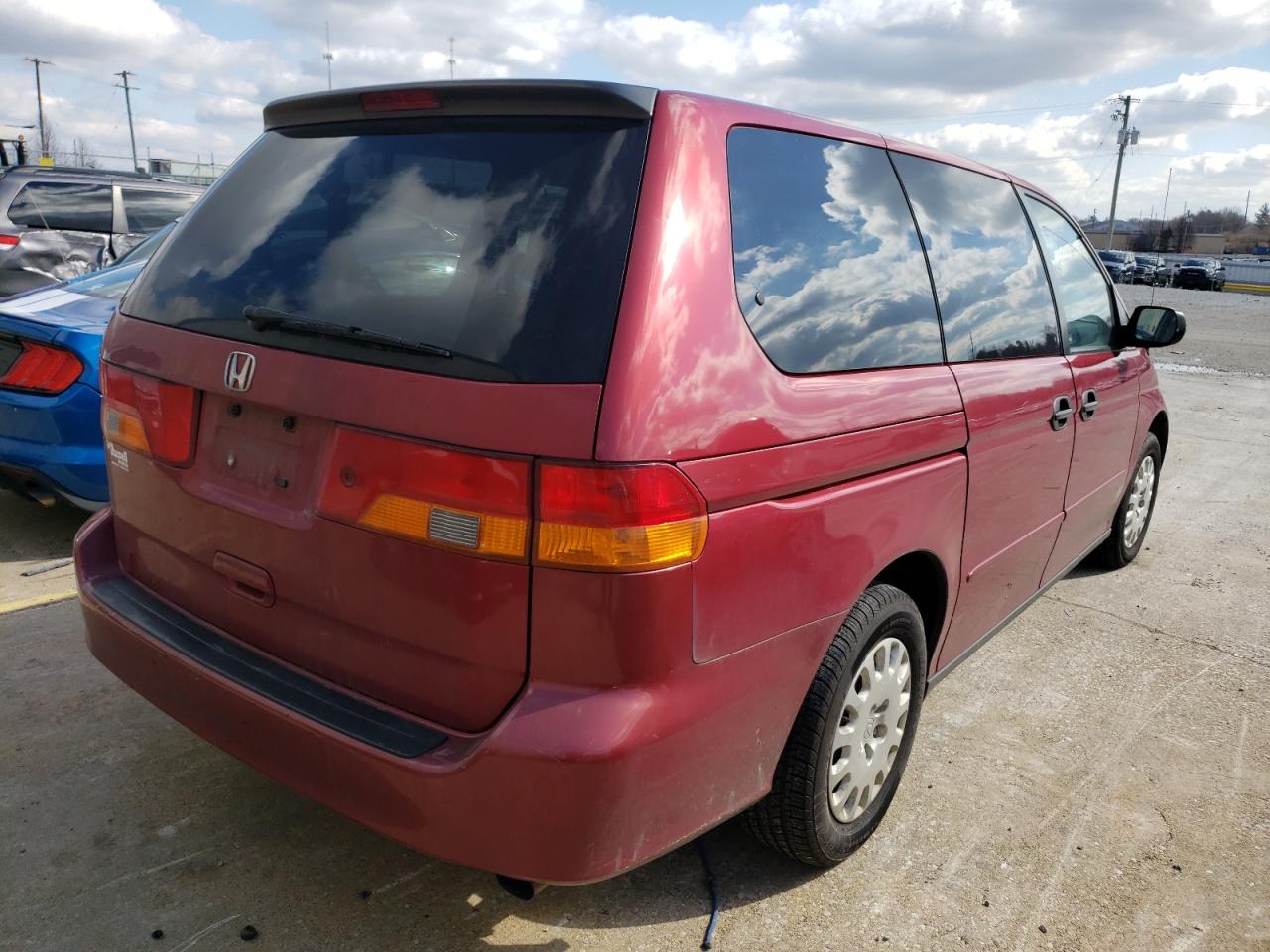 Photo 4 from auction – 2002 HONDA ODYSSEY LX with VIN 5FNRL18542B035553