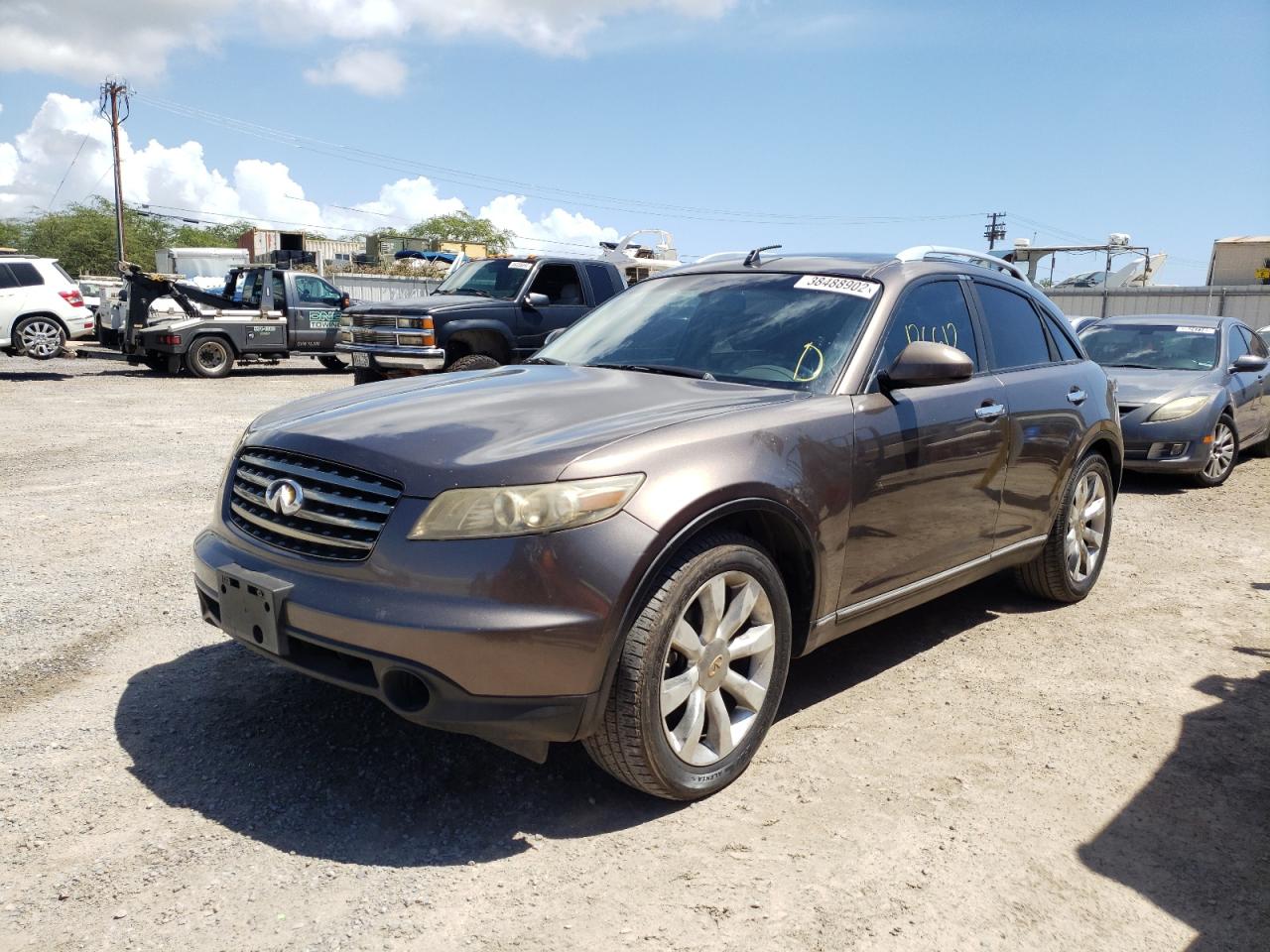 Photo 2 from auction – 2005 INFINITI FX35 with VIN JNRAS08U05X103861
