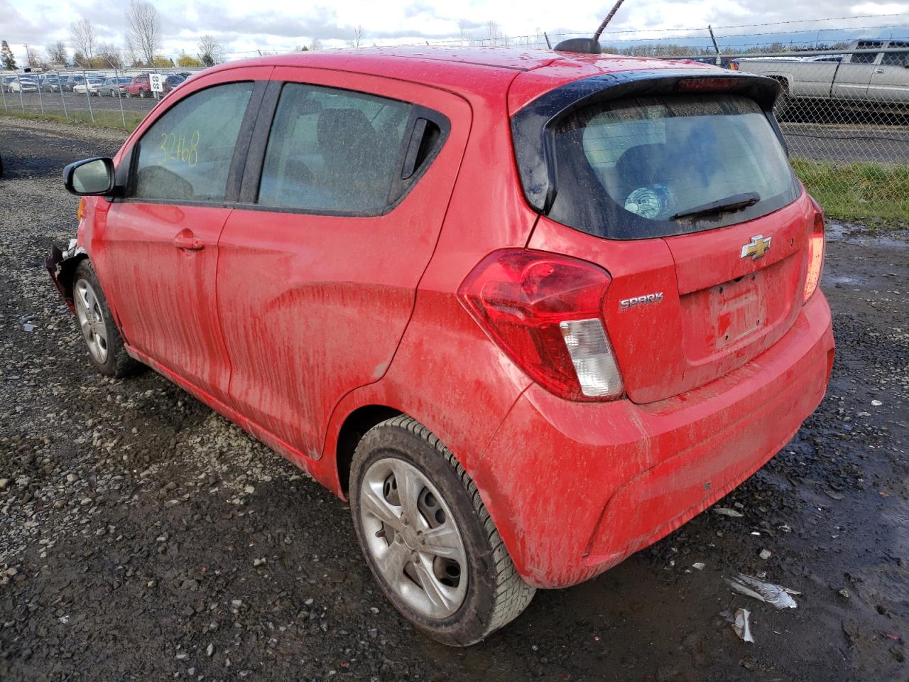Photo 3 from auction – 2019 CHEVROLET SPARK LS with VIN KL8CB6SA3KC718734