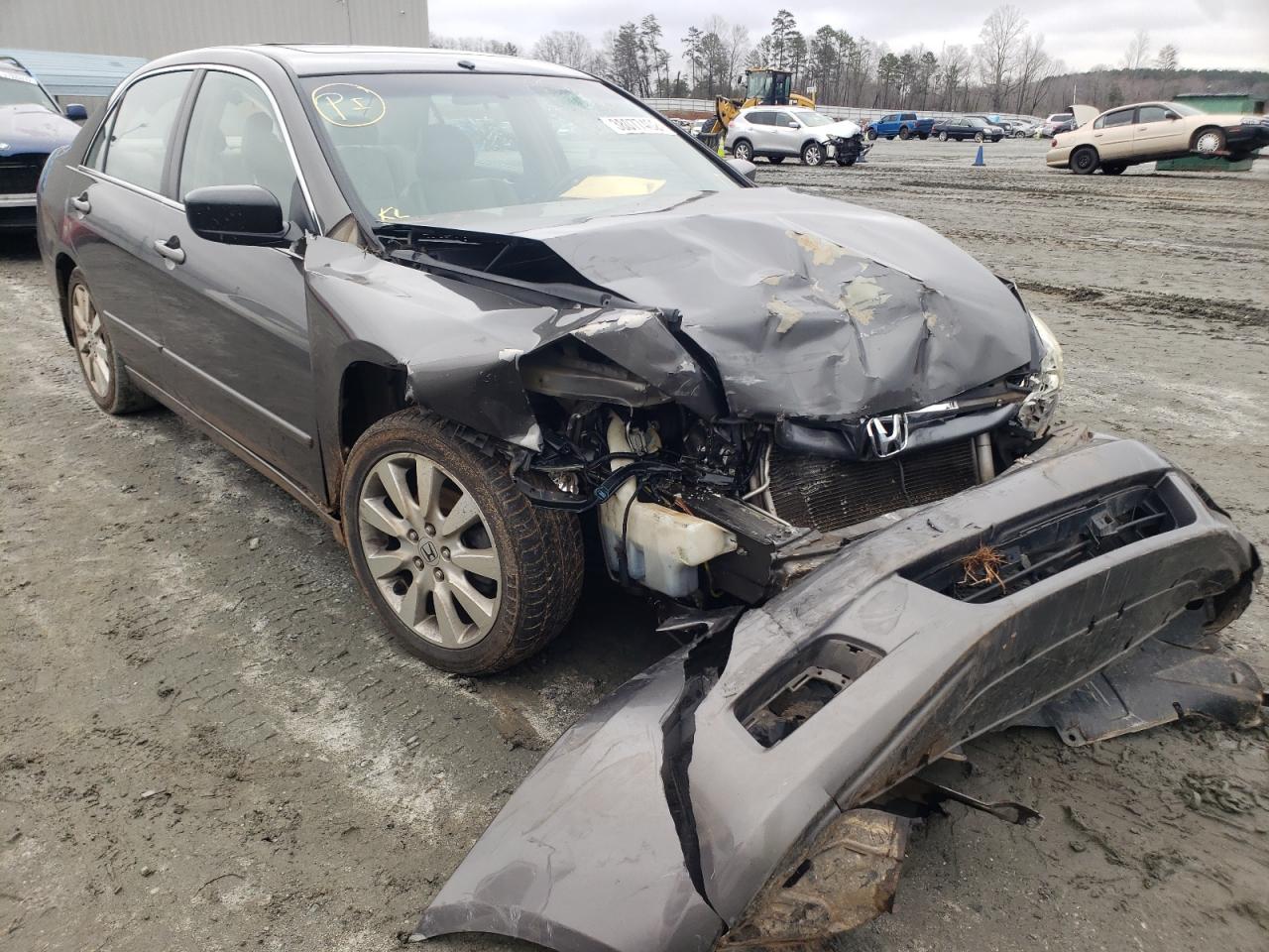 Photo 1 from auction – 2007 HONDA ACCORD EX with VIN 1HGCM66597A054331
