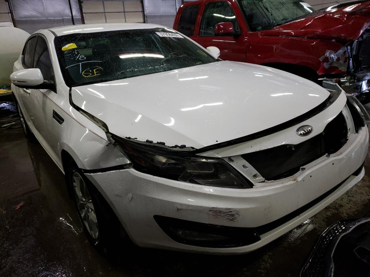KIA OPTIMA LX 2013 with VIN KNAGM4A72D5363833 - Photo from auction