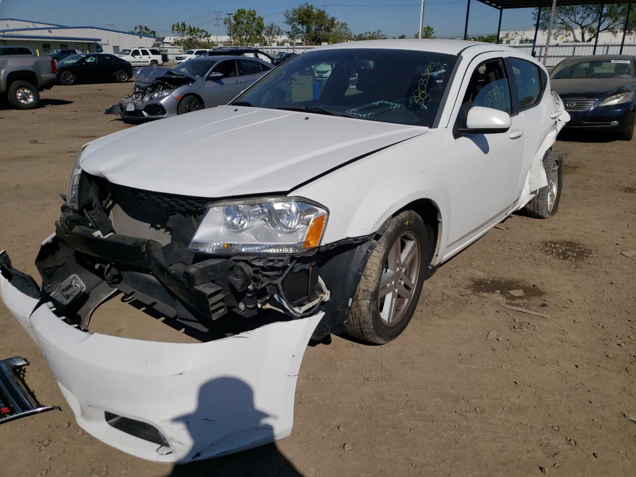 Photo 2 from auction – 2013 DODGE AVENGER SX with VIN 1C3CDZCB7DN523130