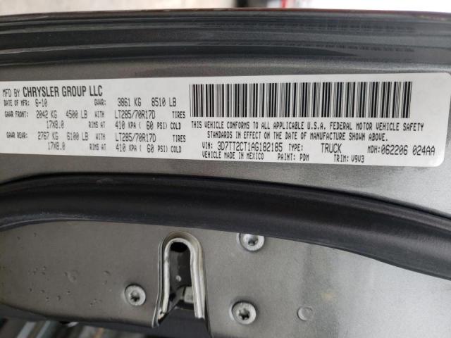 Photo 10 from auction – 2010 DODGE RAM 2500 with VIN 3D7TT2CT1AG182185
