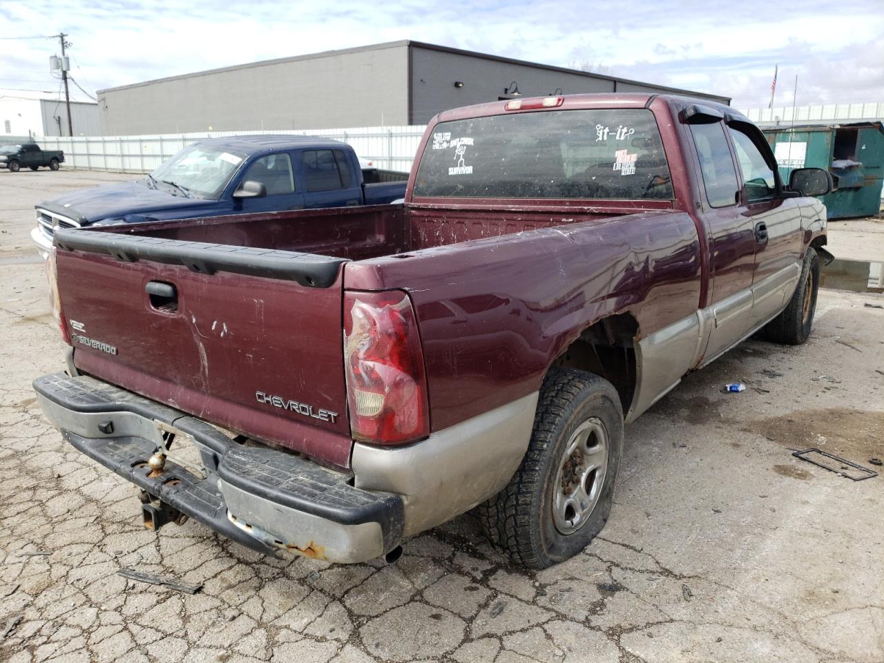 Photo 4 from auction – 2003 CHEVROLET SILVERADO with VIN 2GCEC19T231111903