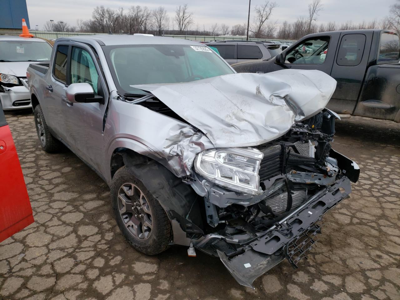 FORD MAVERICK X 2022 with VIN 3FTTW8F95NRA04570 - Photo from auction