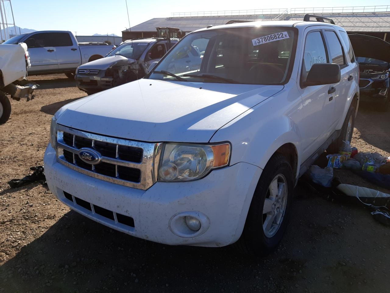 Photo 2 from auction – 2012 FORD ESCAPE XLT with VIN 1FMCU0D75CKA91649