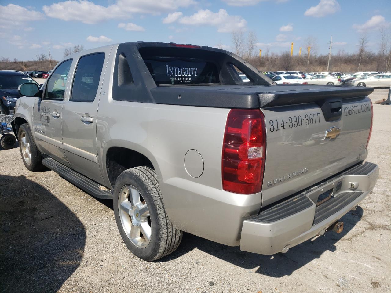 Photo 3 from auction – 2008 CHEVROLET AVALANCHE with VIN 3GNFK12308G140713