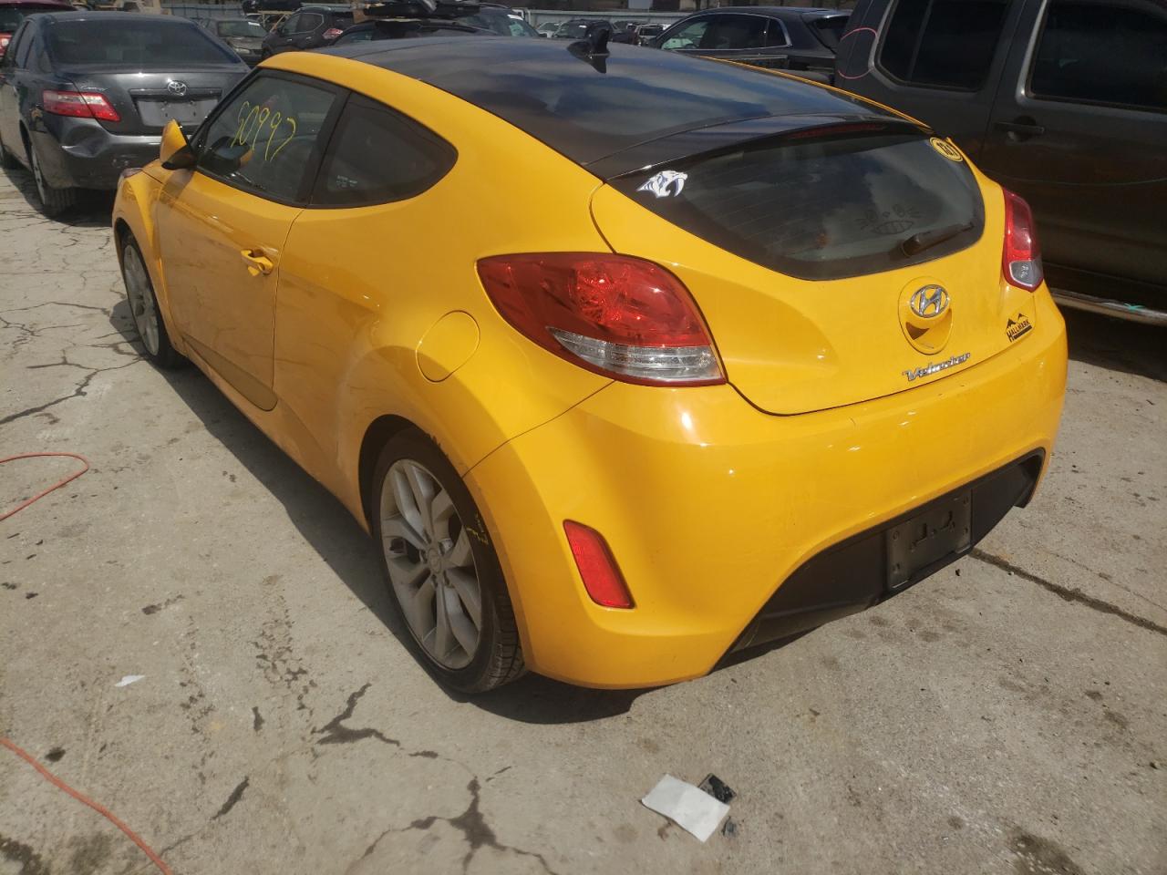 Photo 3 from auction – 2013 HYUNDAI VELOSTER with VIN KMHTC6AD4DU164774