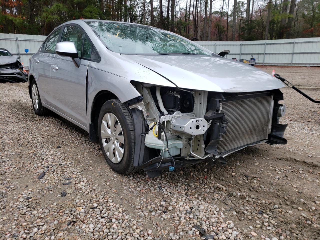 Photo 1 from auction – 2012 HONDA CIVIC LX with VIN 2HGFB2F51CH331917