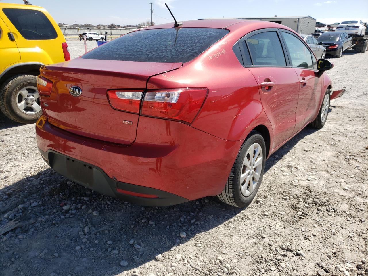 Photo 4 from auction – 2014 KIA RIO LX with VIN KNADM4A3XE6400557