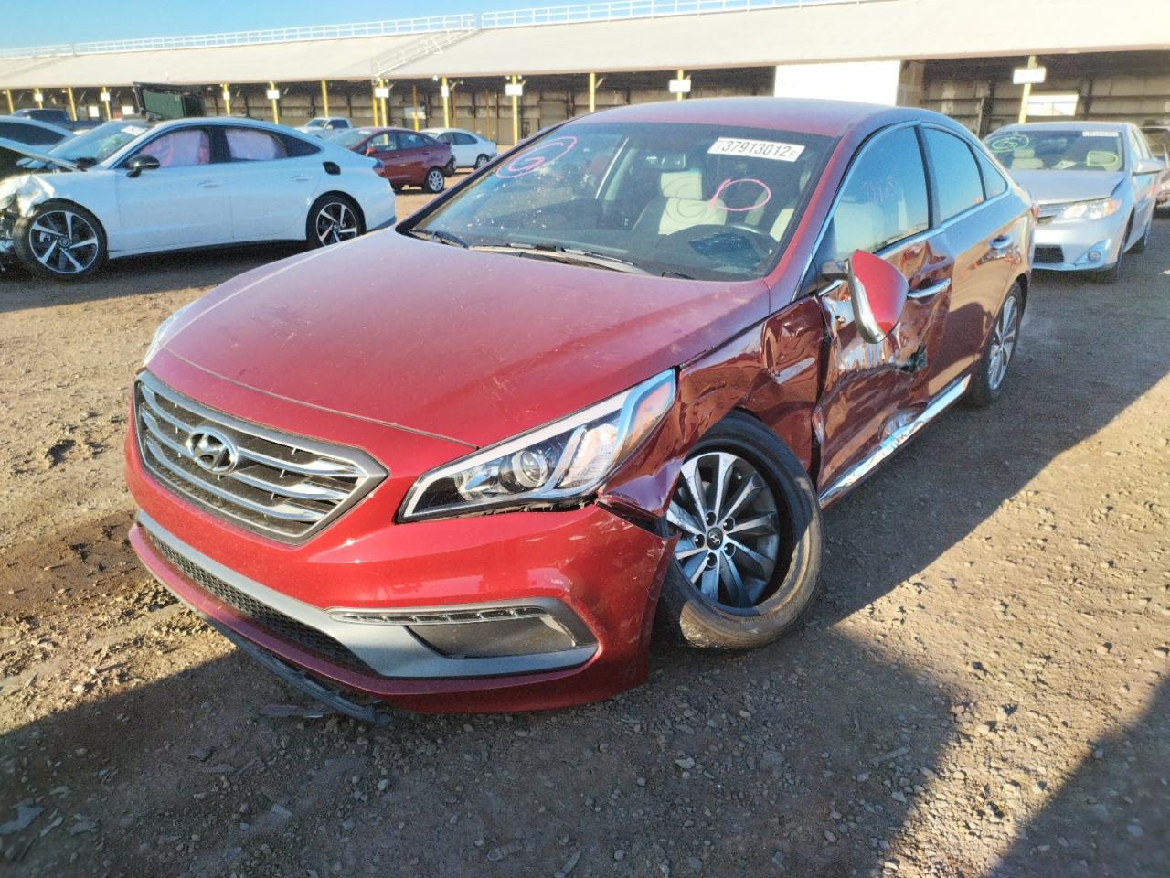 Photo 2 from auction – 2015 HYUNDAI SONATA SPO with VIN 5NPE34AF4FH050693