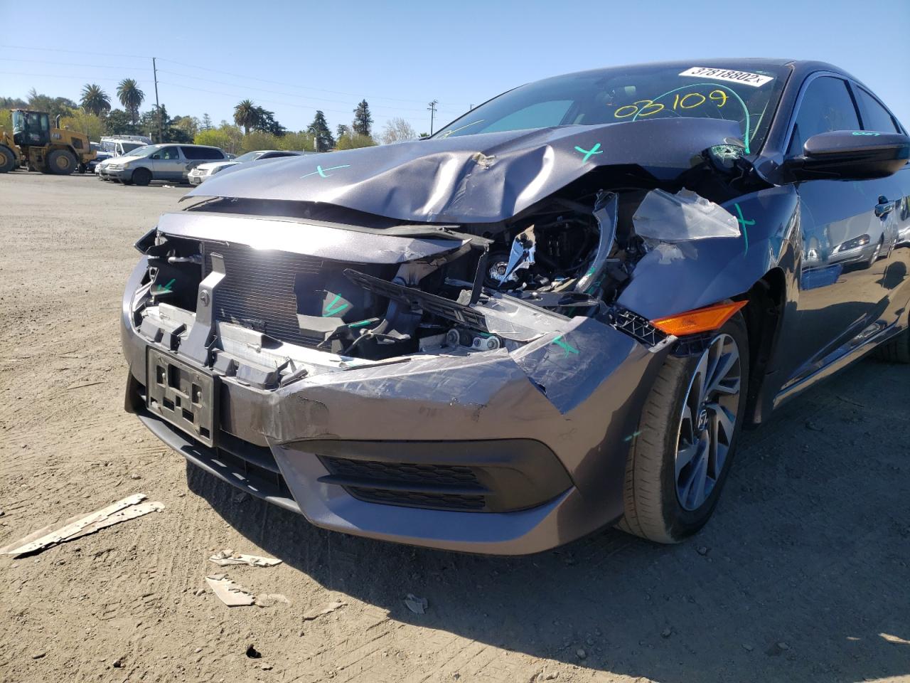 Photo 9 from auction – 2017 HONDA CIVIC EX with VIN 19XFC2F7XHE220105