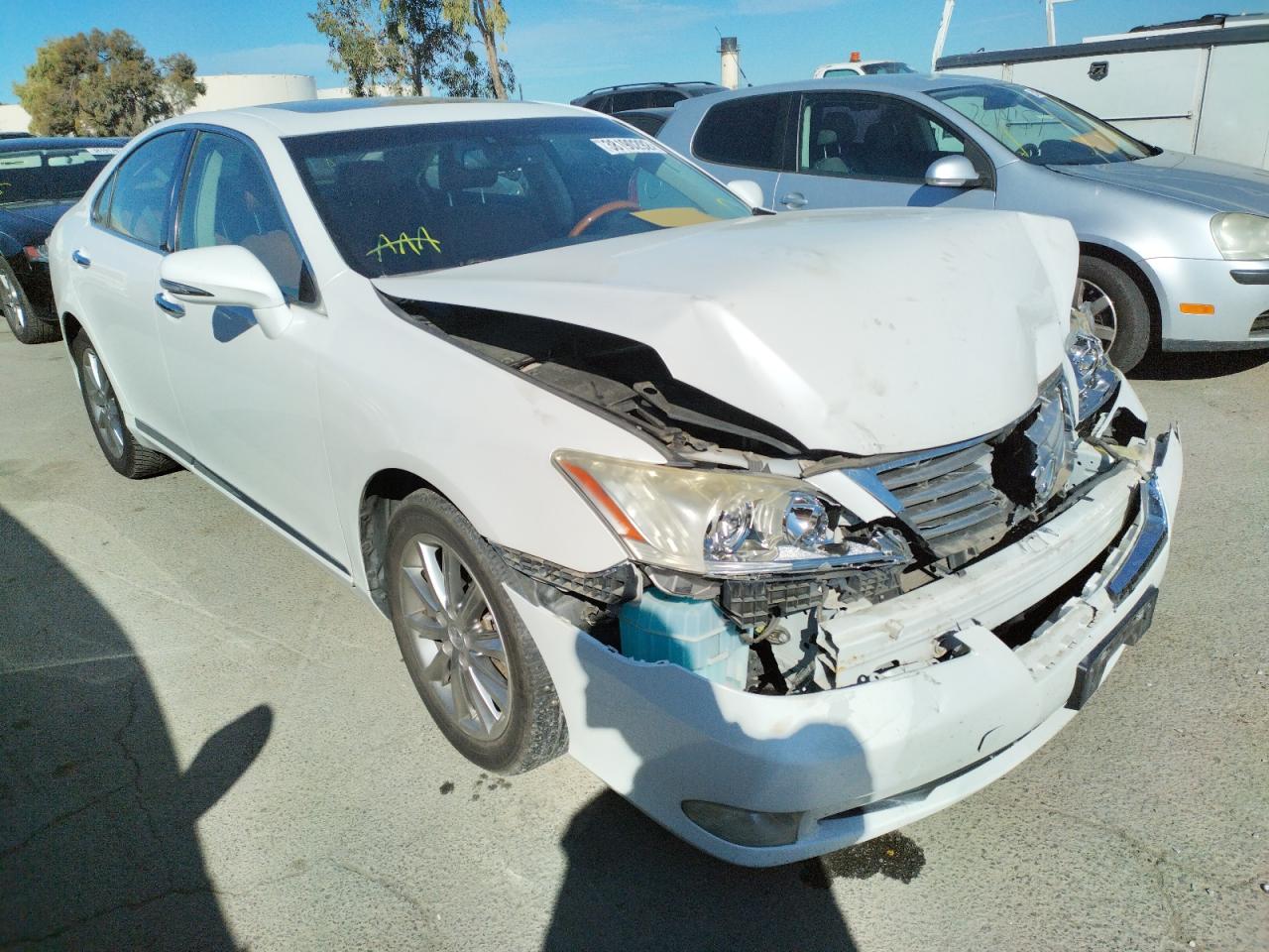 LEXUS ES 350 2012 with VIN JTHBK1EG7C2487087 - Photo from auction