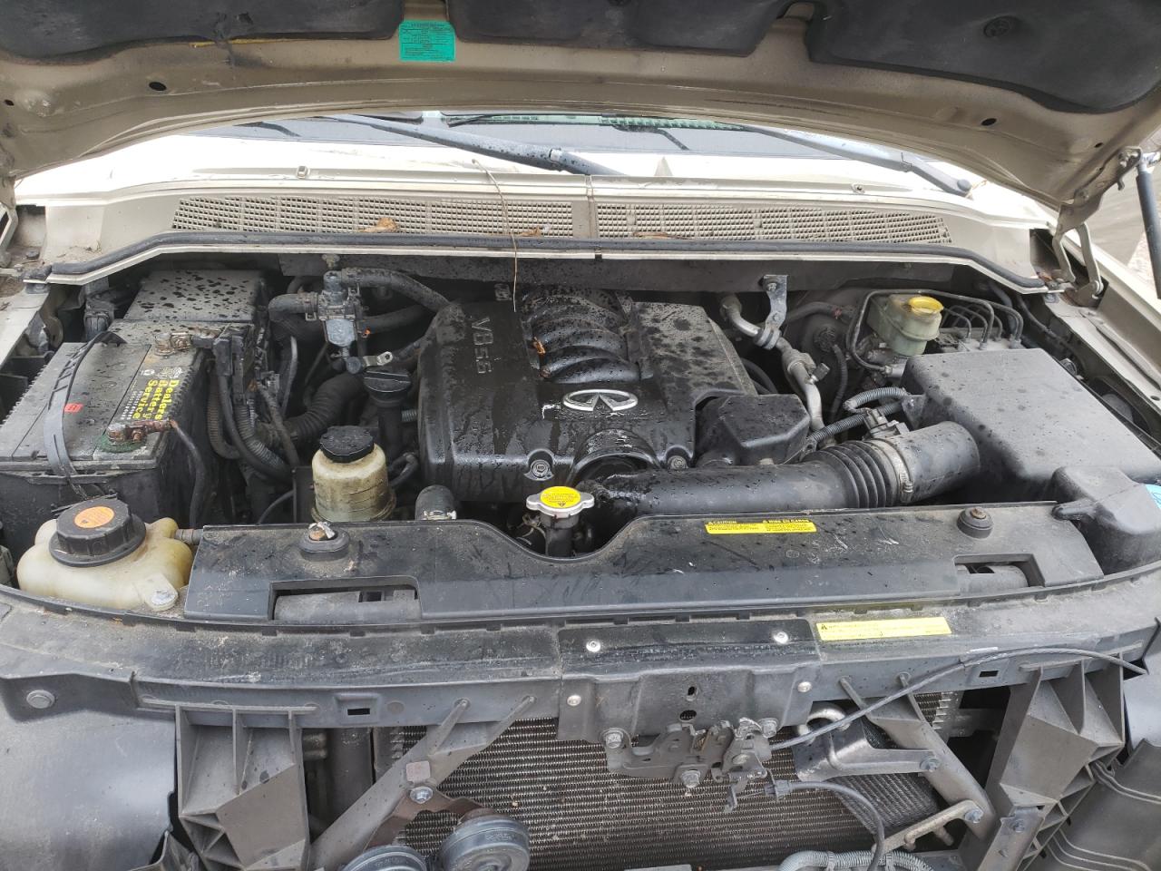 Photo 7 from auction – 2004 INFINITI QX56 with VIN 5N3AA08A44N804456