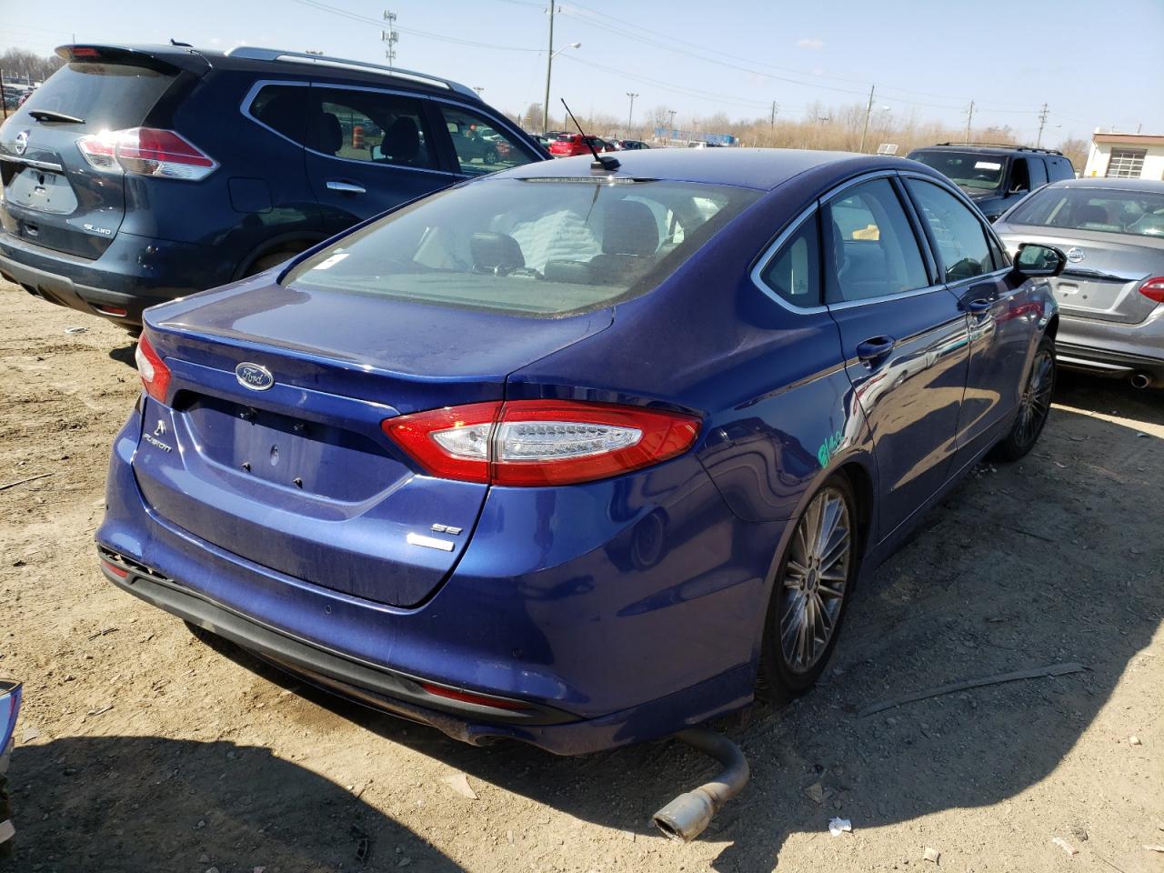 Photo 4 from auction – 2016 FORD FUSION SE with VIN 3FA6P0HD5GR255711