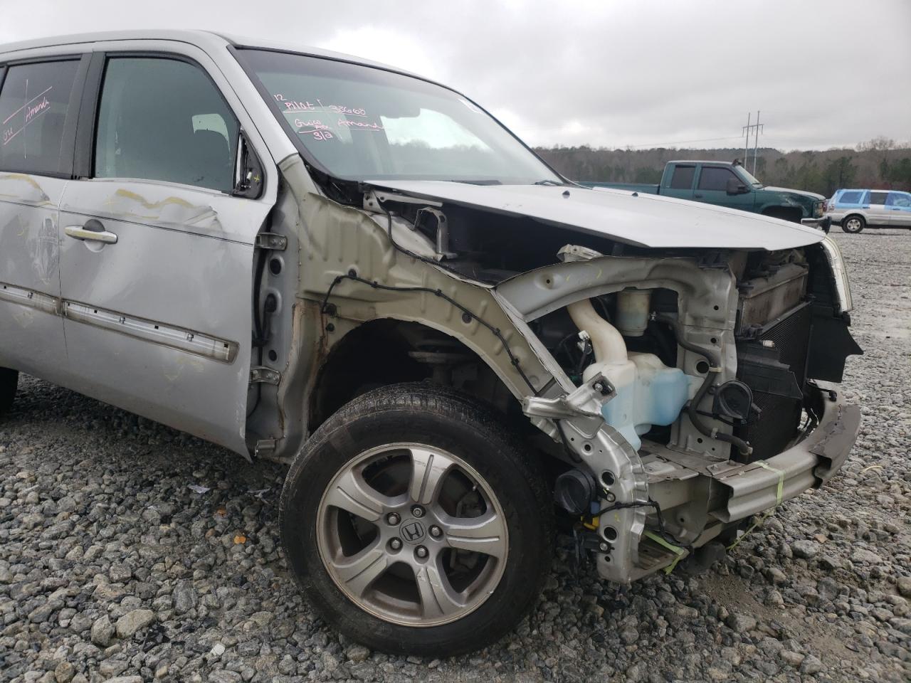 Photo 9 from auction – 2012 HONDA PILOT EXL with VIN 5FNYF3H58CB040965