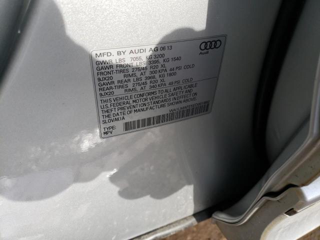 Photo 10 from auction – 2014 AUDI Q7 PREMIUM with VIN WA1LMAFE5ED001892