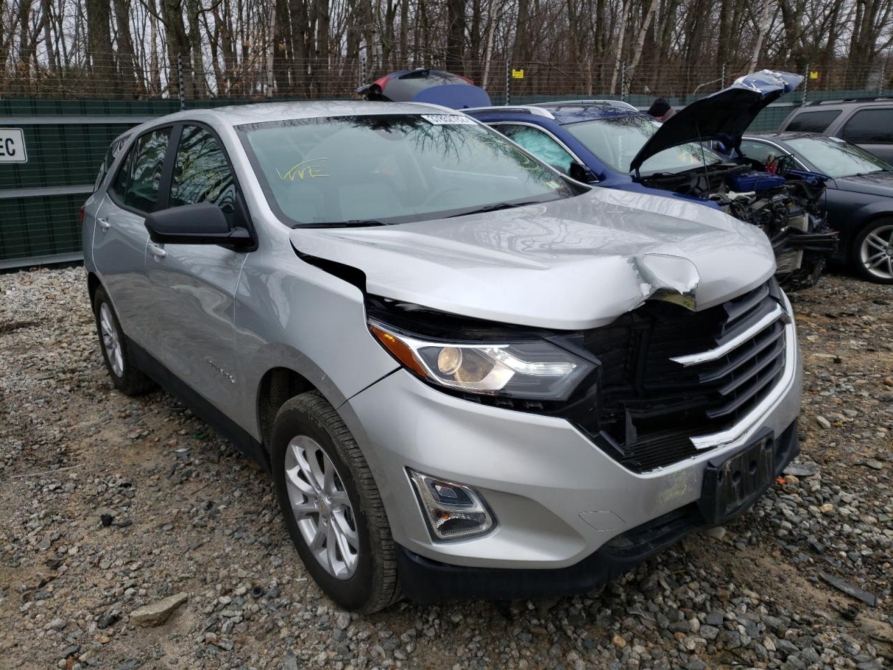 CHEVROLET EQUINOX LS 2021 with VIN 3GNAXSEV9MS120918 - Photo from auction