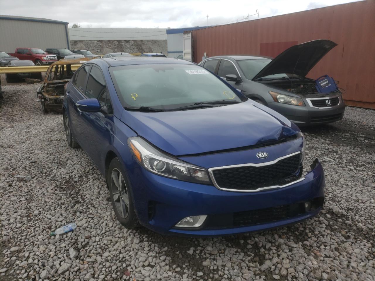 KIA FORTE LX 2018 with VIN 3KPFL4A76JE205965 - Photo from auction