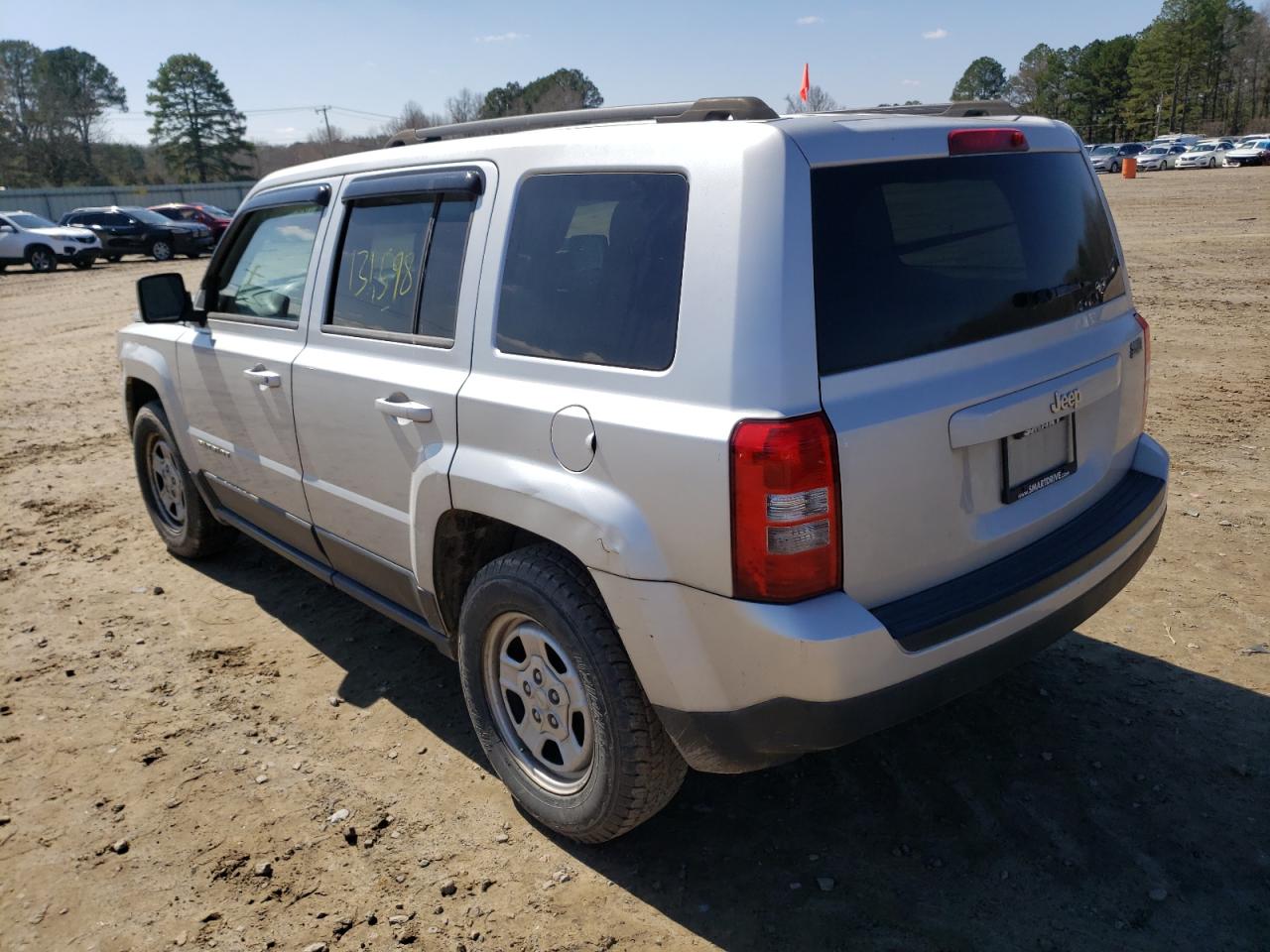 Photo 3 from auction – 2014 JEEP PATRIOT SP with VIN 1C4NJPBA9ED545356