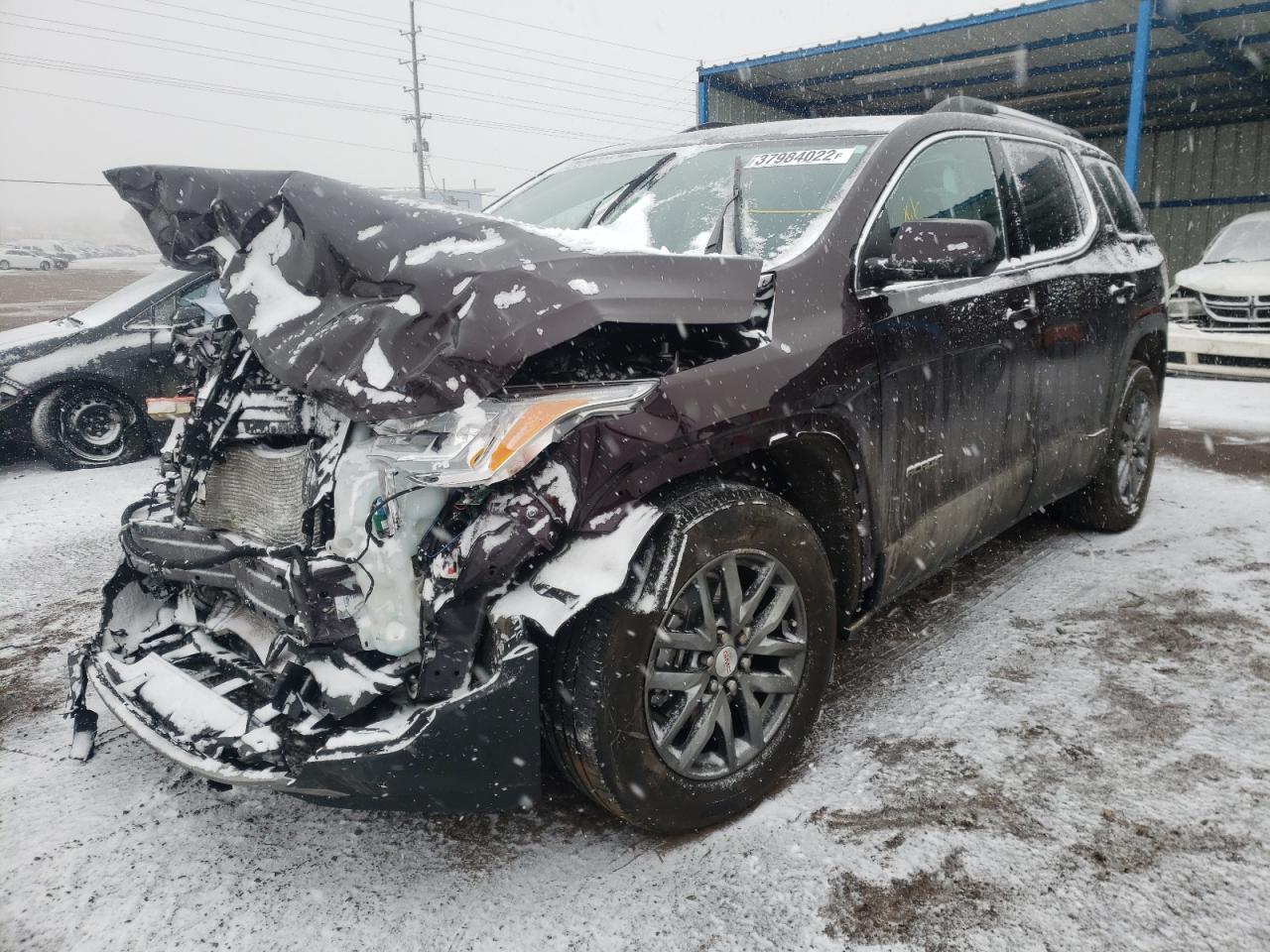 Photo 2 from auction – 2018 GMC ACADIA SLT with VIN 1GKKNULSXJZ152111