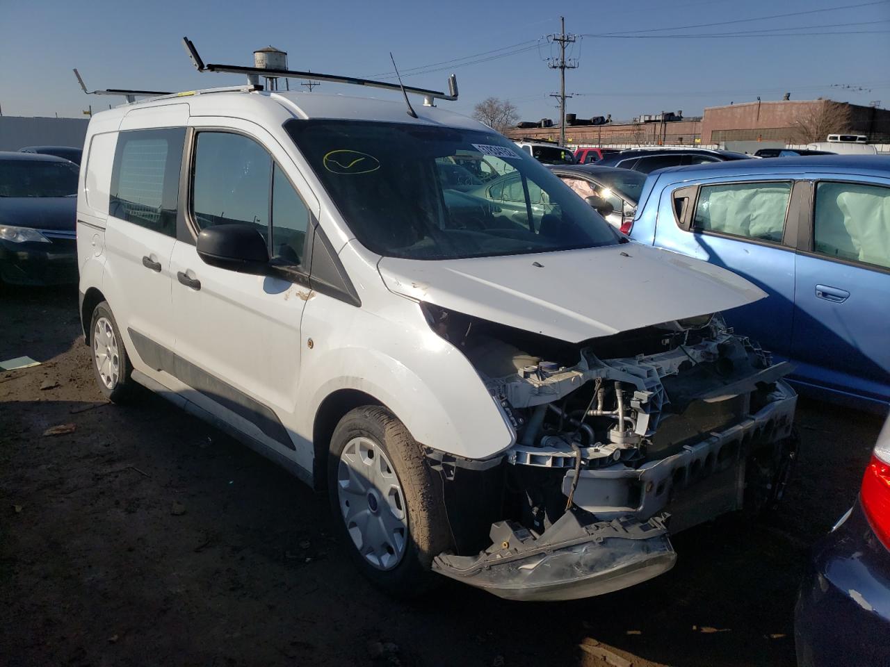 FORD TRANSIT CO 2014 with VIN NM0LS6E71E1137608 - Photo from auction