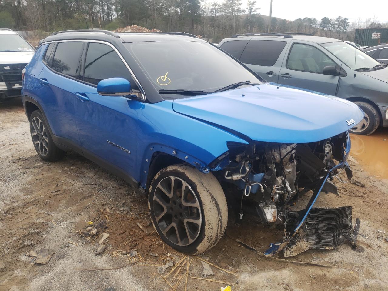 JEEP COMPASS LI 2018 with VIN 3C4NJDCB4JT373148 - Photo from auction