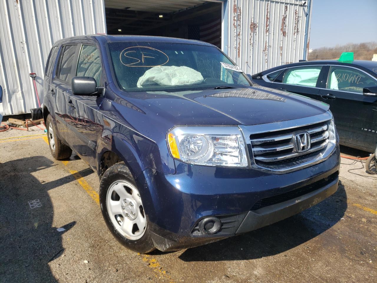Photo 1 from auction – 2015 HONDA PILOT with VIN 5FNYF4H23FB075283