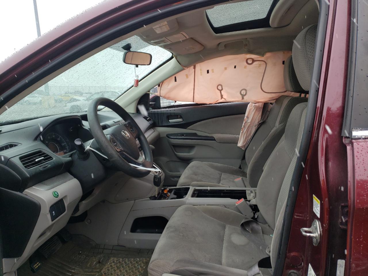 Photo 5 from auction – 2012 HONDA CR-V EX with VIN 5J6RM3H50CL034529