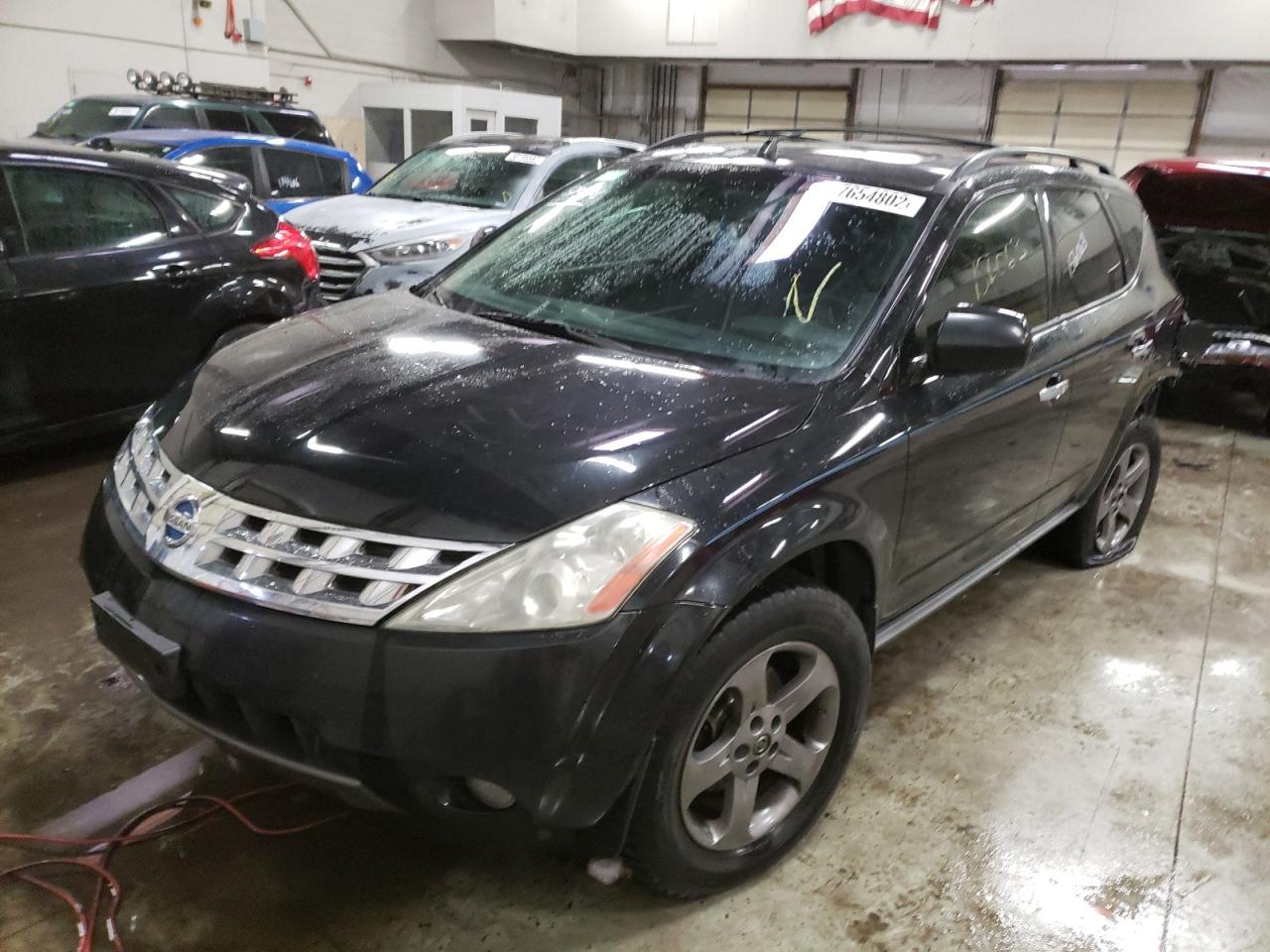 Photo 2 from auction – 2004 NISSAN MURANO SL with VIN JN8AZ08W84W330401