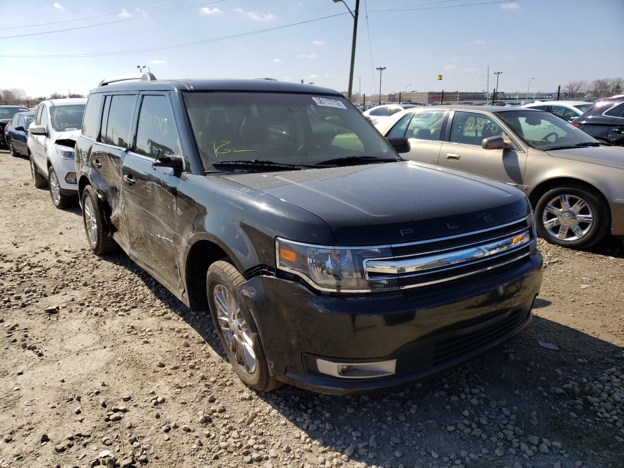 FORD FLEX SEL 2013 with VIN 2FMHK6C81DBD13544 - Photo from auction