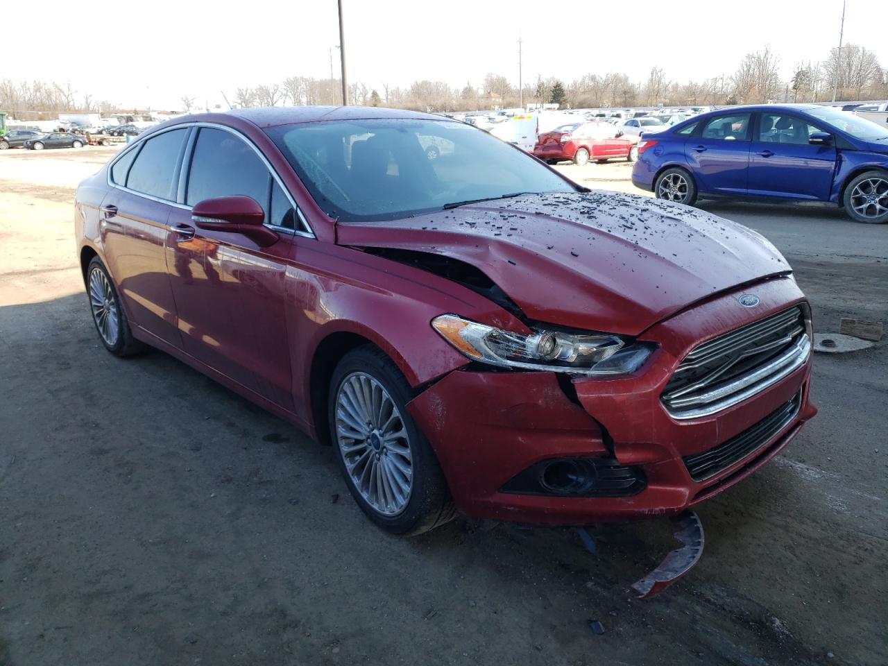 FORD FUSION TIT 2016 with VIN 3FA6P0K98GR346637 - Photo from auction