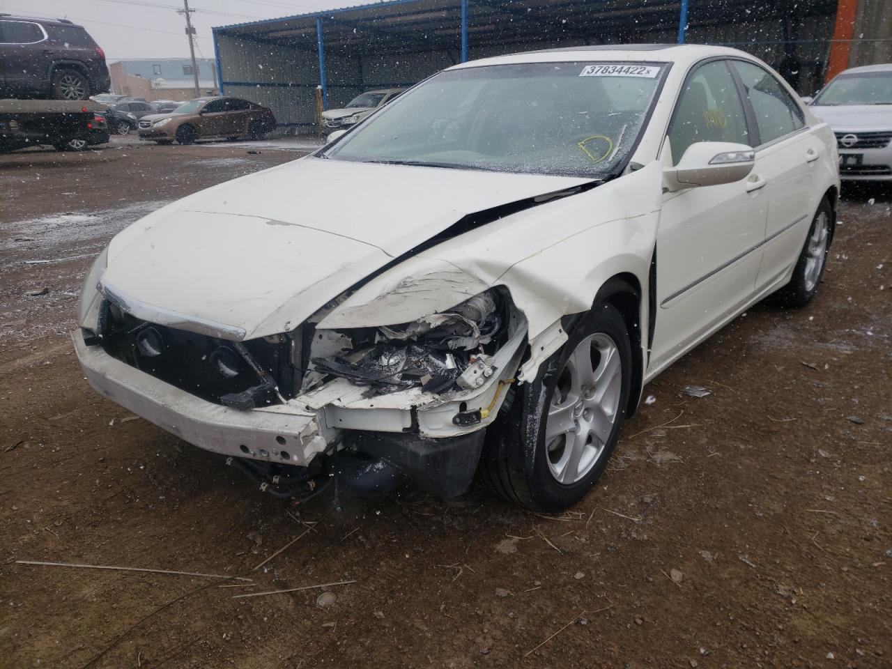 Photo 2 from auction – 2008 ACURA RL with VIN JH4KB165X8C005078