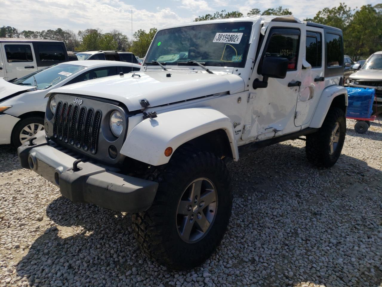 Photo 2 from auction – 2015 JEEP WRANGLER U with VIN 1C4BJWDG8FL578449