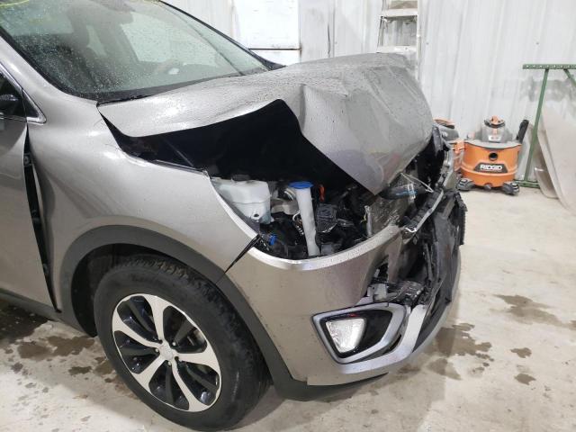 Photo 9 from auction – 2016 KIA SORENTO EX with VIN 5XYPH4A15GG013062