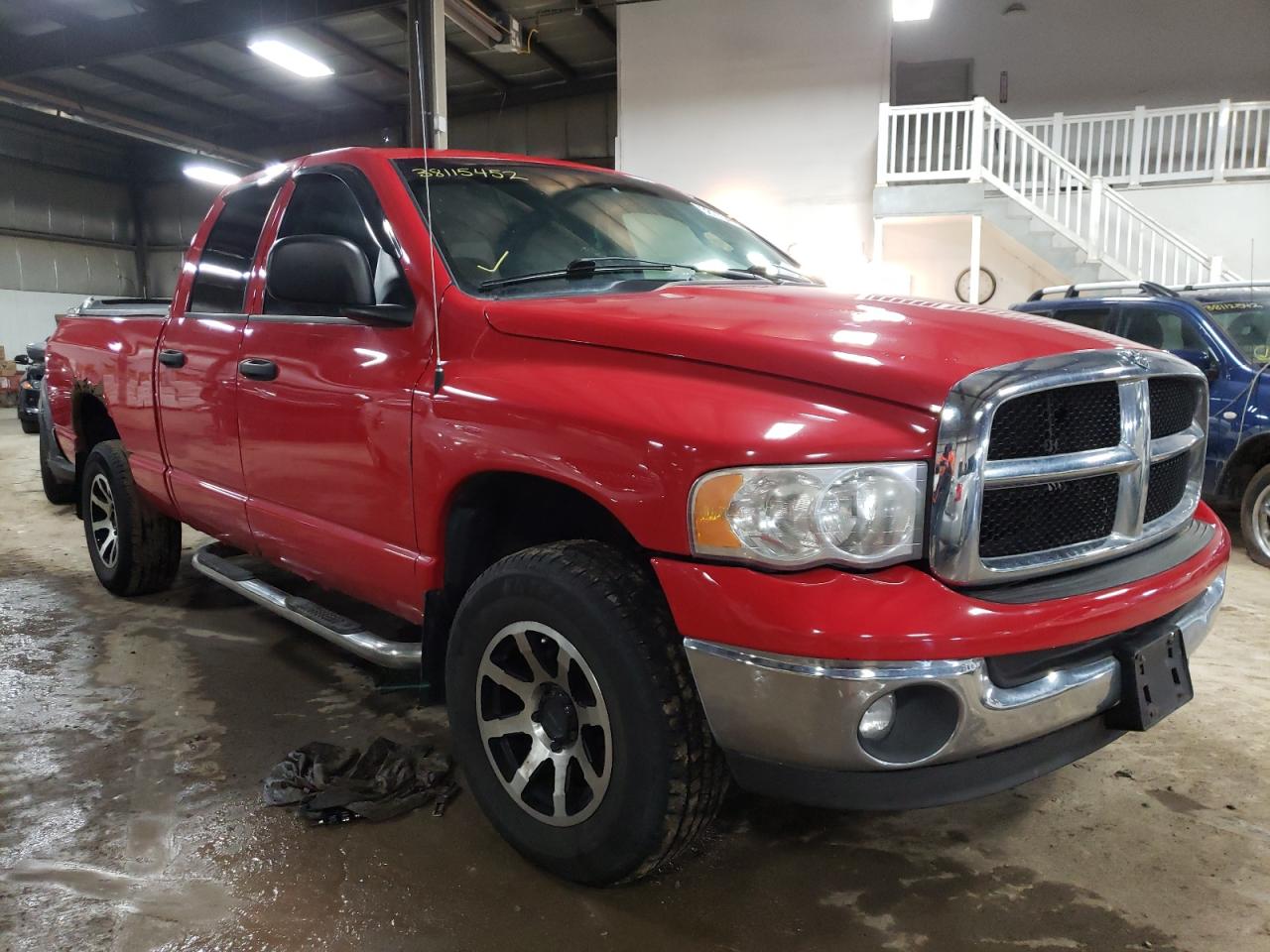 DODGE RAM 1500 S 2005 with VIN 1D7HU18N75S346433 - Photo from auction