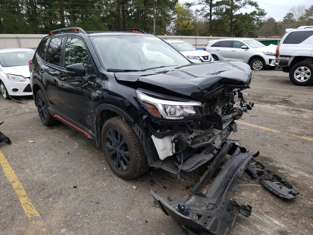 SUBARU FORESTER S 2019 with VIN JF2SKAPC6KH516605 - Photo from auction