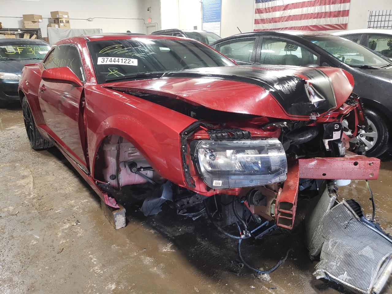 CHEVROLET CAMARO LS 2015 with VIN 2G1FB1E35F9213482 - Photo from auction