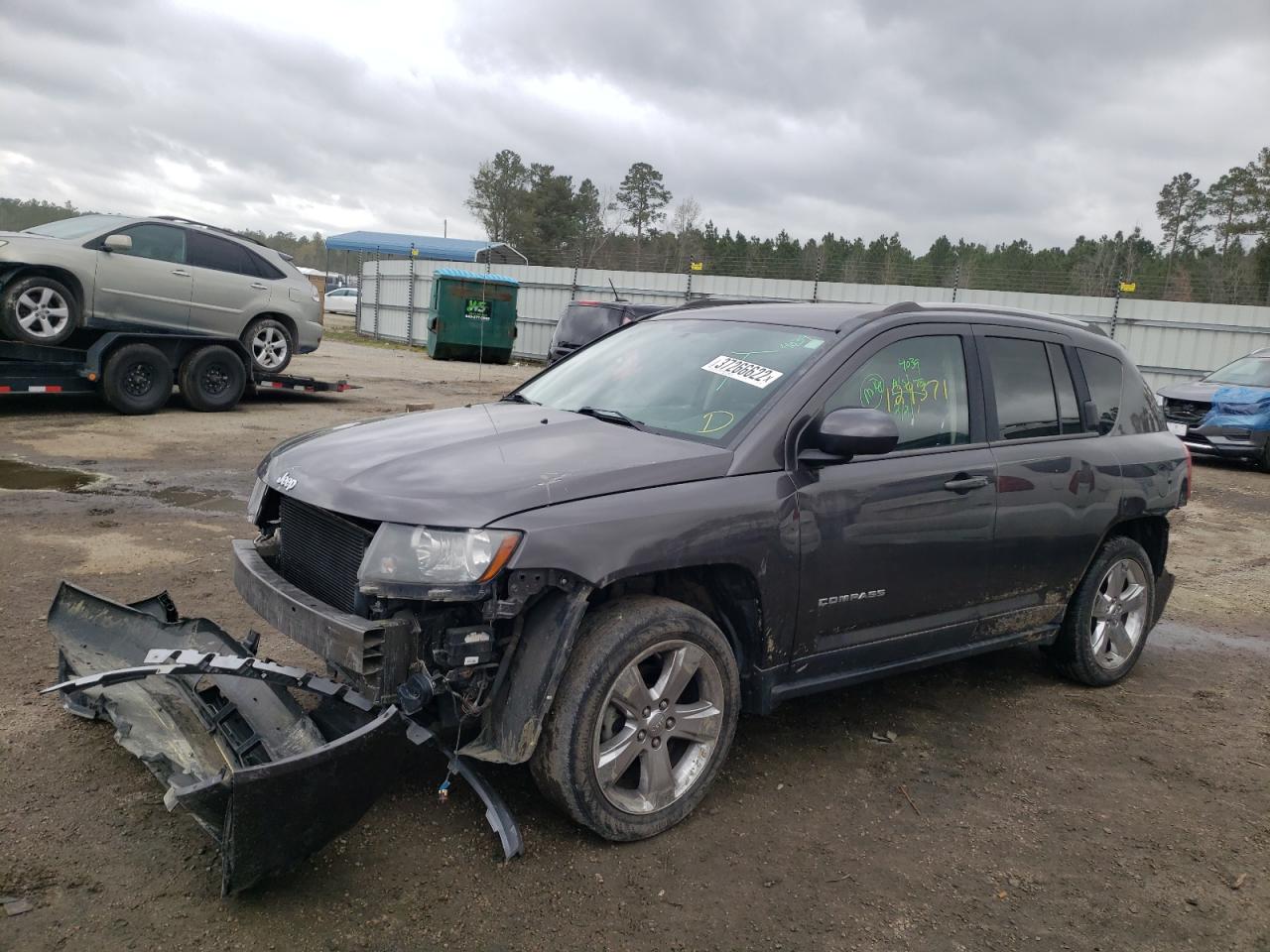 Photo 2 from auction – 2014 JEEP COMPASS LA with VIN 1C4NJDEB4ED820943