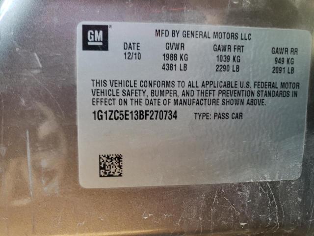 Photo 10 from auction – 2011 CHEVROLET MALIBU 1LT with VIN 1G1ZC5E13BF270734