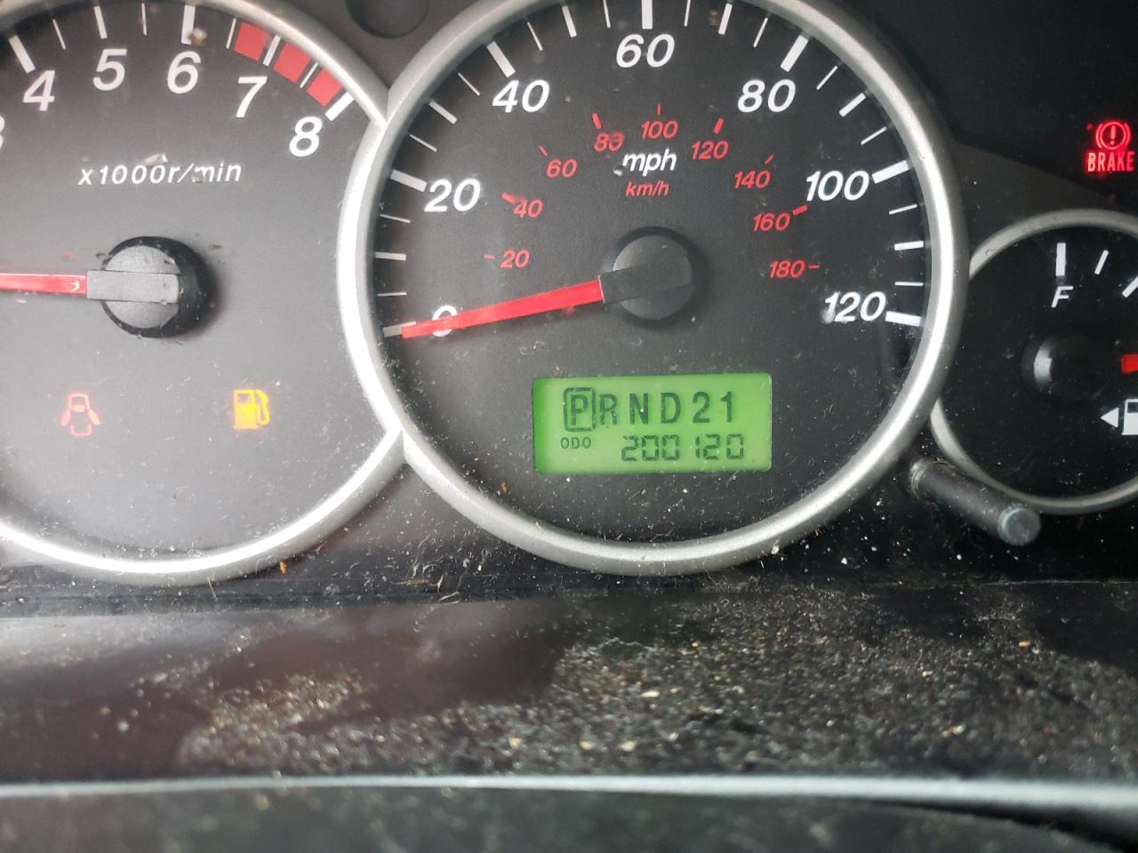 Photo 8 from auction – 2005 MAZDA TRIBUTE S with VIN 4F2YZ04125KM33066