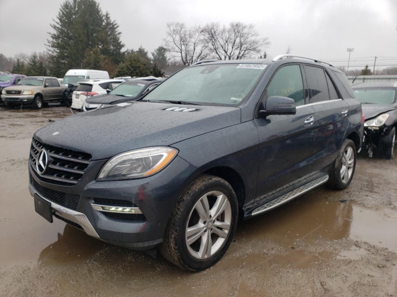 Photo 2 from auction – 2014 MERCEDES-BENZ ML350 with VIN 4JGDA2EB8EA301178